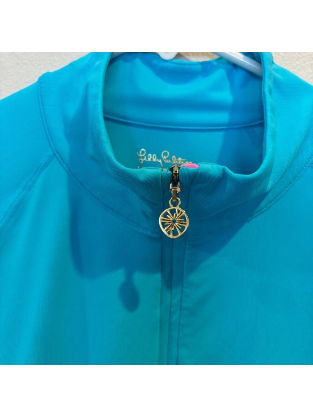 Lilly Pulitzer Luxetic Quarter Zip Long Sleeve Size Medium - Picture 4 of 10